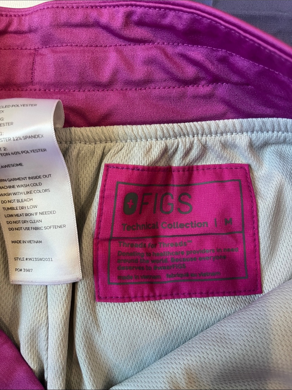 Figs Scrub Set LIMITED EDITION Ombre FREEx Lined - Picture 5 of 5
